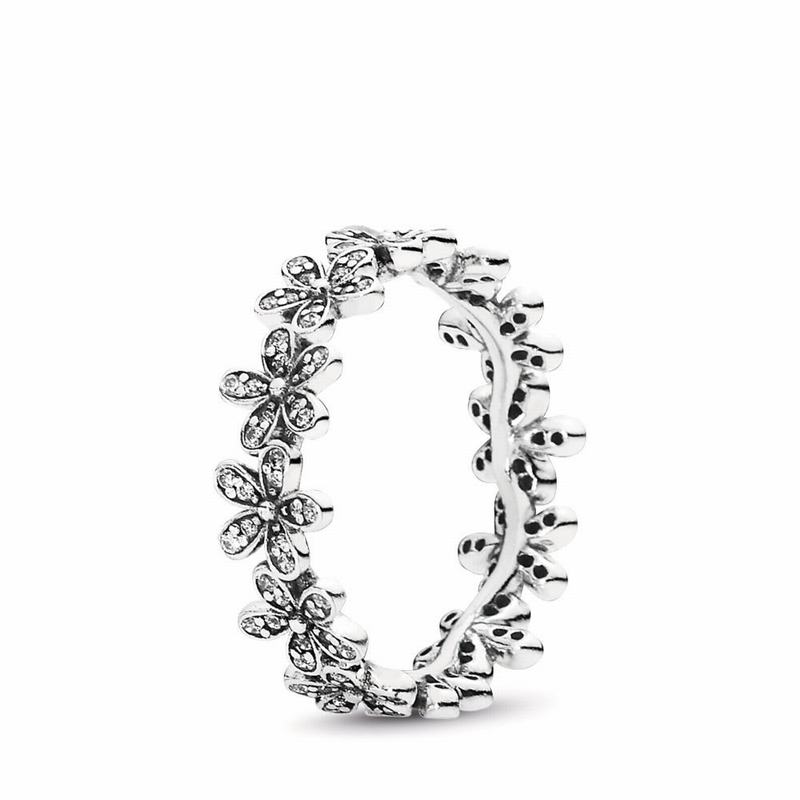 Pandora Daisy Flower Stackable Ring Sale NZ, Sterling Silver (854391-VKZ)